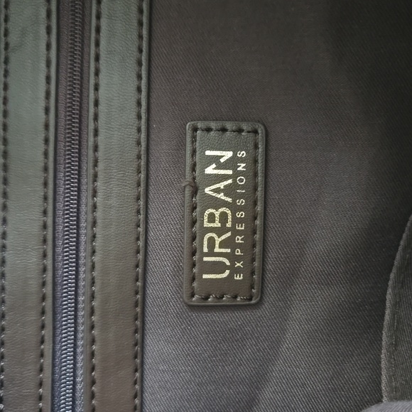 NWOT Urban Expressions Brown Quilted Hobo Bag - Picture 3 of 5